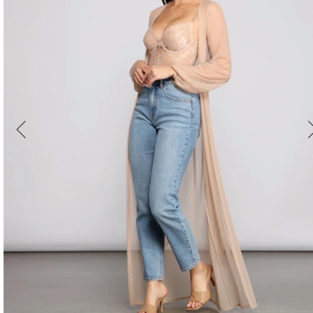 Tan duster